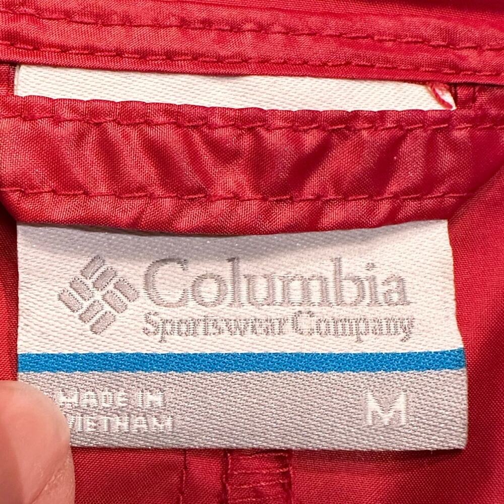 OU University of Oklahoma Red Longline Windbreaker Women’s Medium by Columbia - Picture 4 of 8